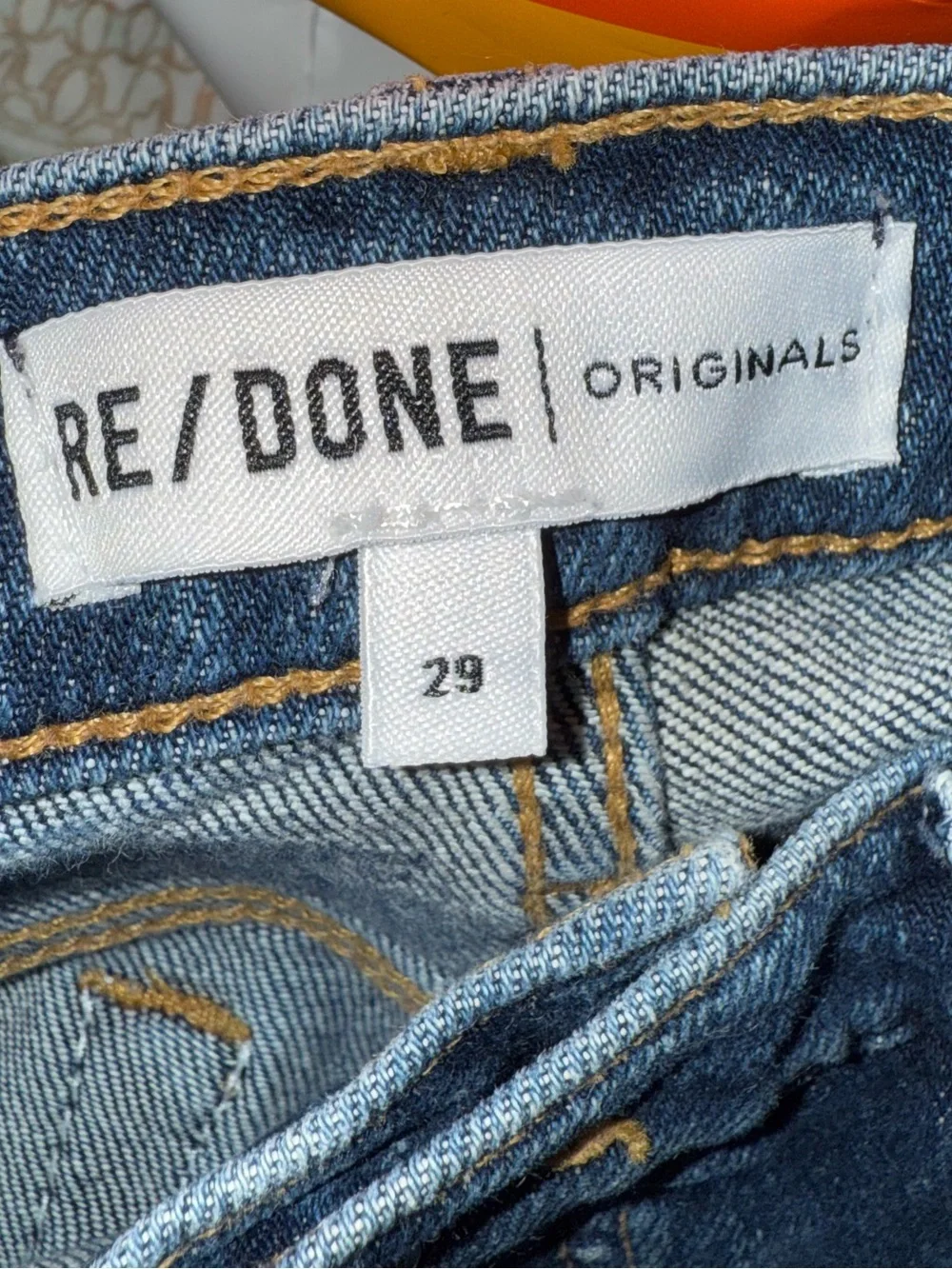 High-Rise Ankle Crop Jeans - Blue - Picture 2 of 7